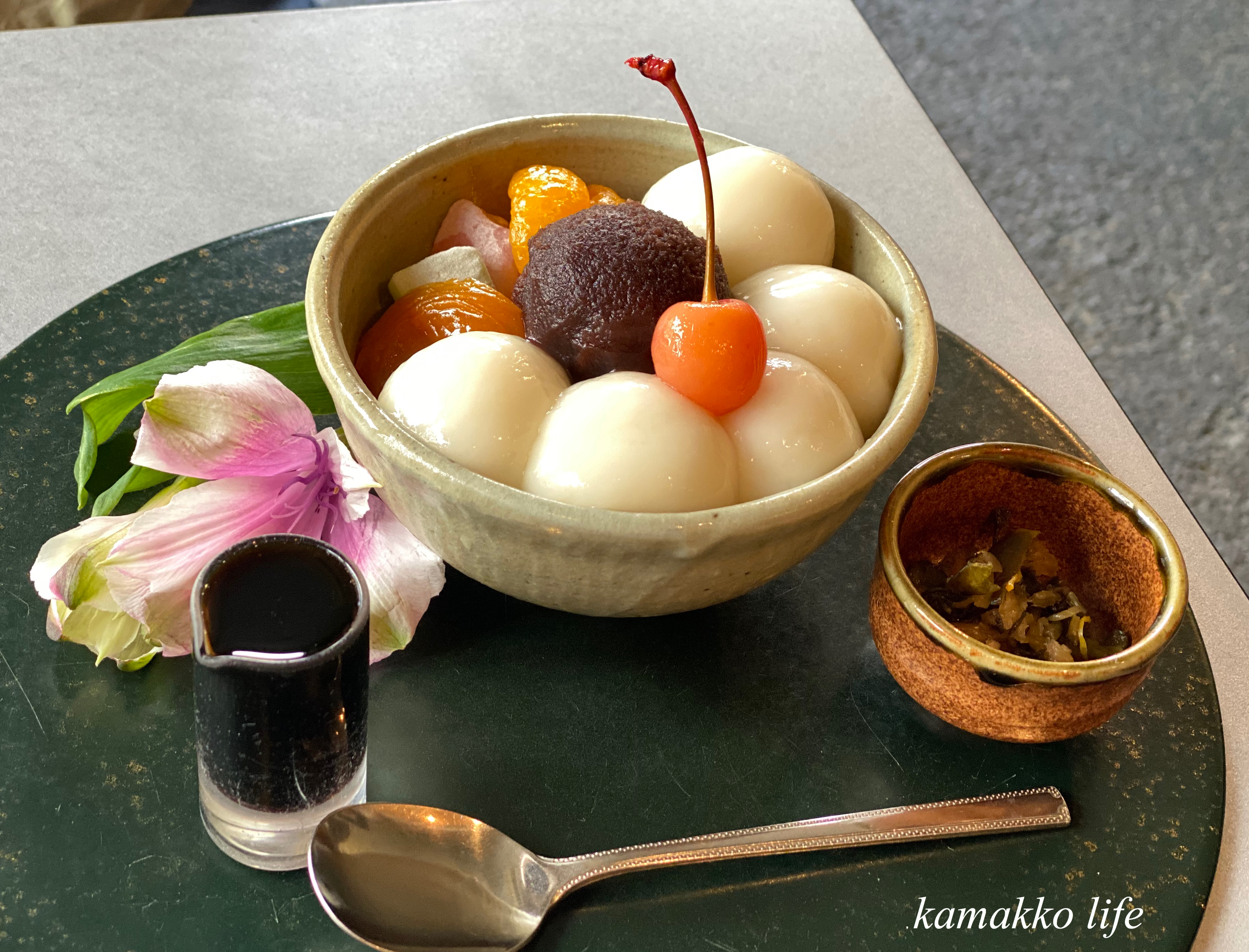 鎌倉で一番人気の甘味処 茶房 雲母 きらら できたて白玉が自慢 鎌っこらいふ